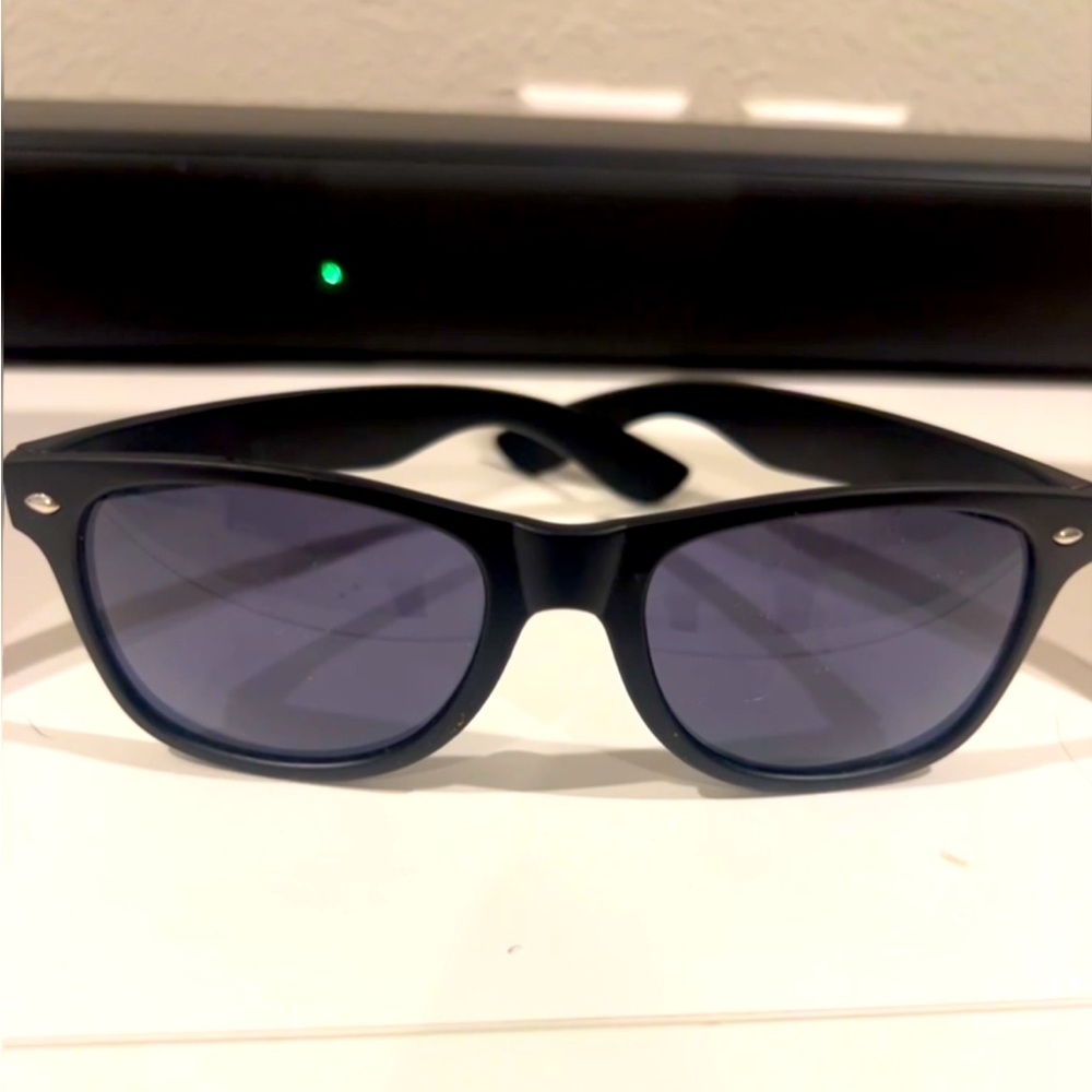 Mens Wayfarer Sunglasses Black - Bachelor Party Groom Shades